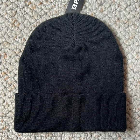 13 Fishing Black Beanie - Picture 2 of 2